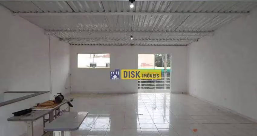 Sala para alugar, 125 m² por r$ 4.500,00/mês - rudge ramos - são bernardo do campo/sp