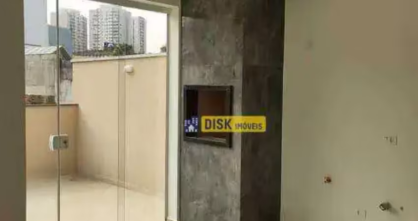Cobertura com 2 dormitórios à venda, 97 m² por r$ 478.000,00 - vila gilda - santo andré/sp
