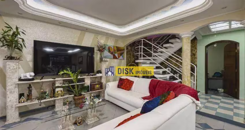 Sobrado com 4 dormitórios à venda, 325 m² por r$ 848.000,00 - alves dias - são bernardo do campo/sp