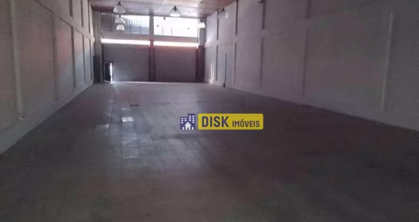 Galpão para alugar, 500 m² por r$ 18.154,00/ano - centro - santo andré/sp