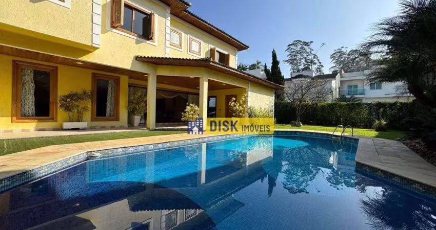 Sobrado com 4 dormitórios à venda, 586 m² por r$ 6.000.000,00 - jardim hollywood - são bernardo do campo/sp