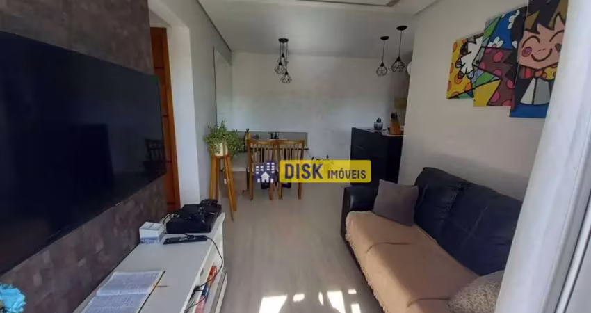 Apartamento com 2 dormitórios à venda, 49 m² por r$ 380.000,00 - nova petrópolis - são bernardo do campo/sp