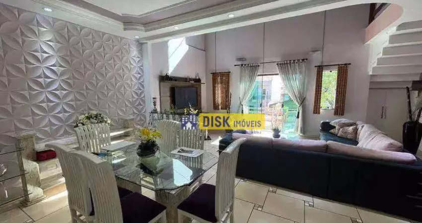 Sobrado com 3 dormitórios à venda, 289 m² por r$ 1.190.000,00 - demarchi - são bernardo do campo/sp