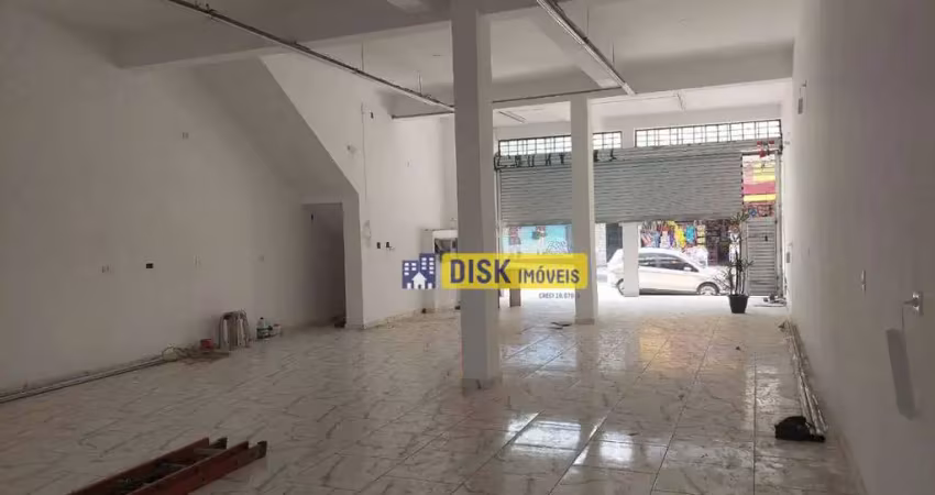 Salão para alugar, 276 m² por r$ 11.345,00/mês - parque das nações - santo andré/sp