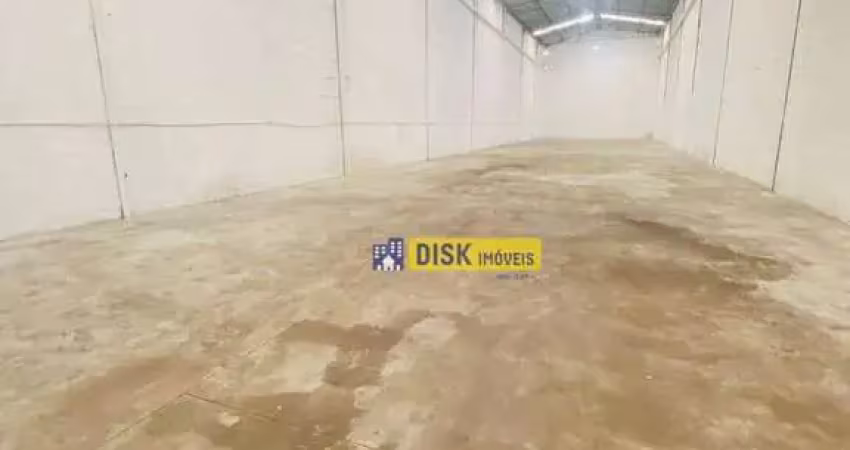 Galpão para alugar, 715 m² por r$ 24.626/mês - vila sacadura cabral - santo andré/sp