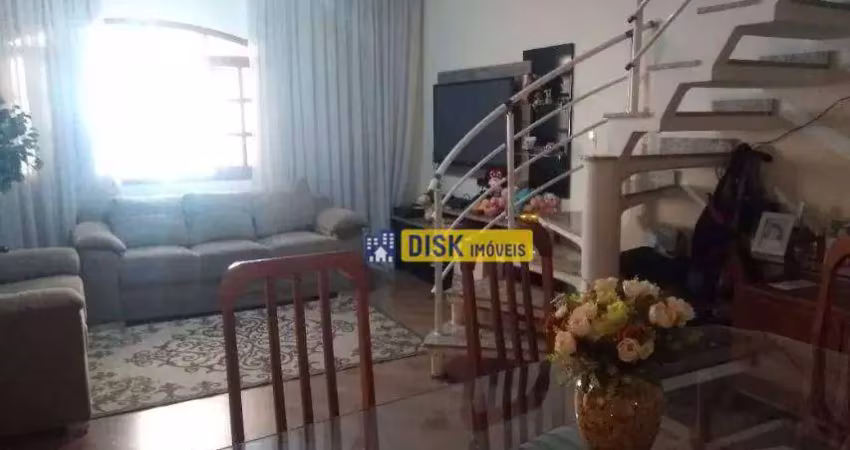Sobrado com 3 dormitórios à venda, 286 m² por r$ 850.000,00 - jordanópolis - são bernardo do campo/sp