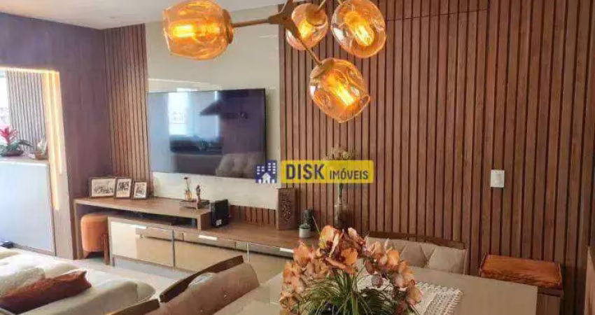 Apartamento com 3 dormitórios à venda, 103 m² por r$ 1.335.600 - vila assunção - santo andré/sp