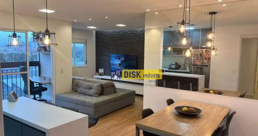 Apartamento com 3 dormitórios à venda, 71 m² por r$ 589.000,00 - centro - são bernardo do campo/sp