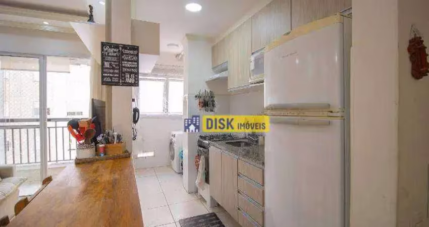 Apartamento com 2 dormitórios à venda, 56 m² por r$ 480.000,00 - planalto - são bernardo do campo/sp