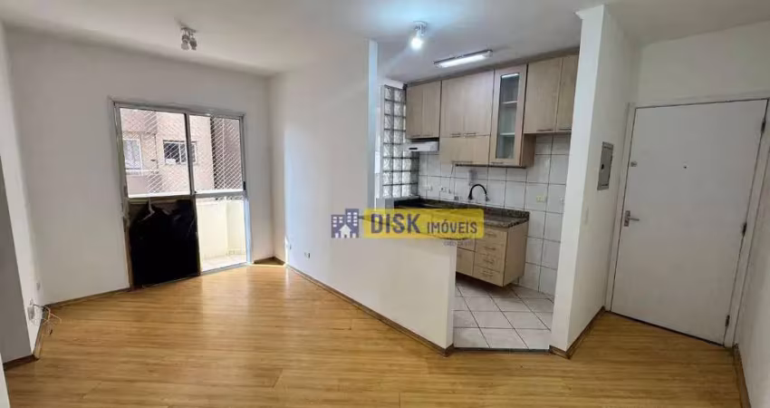 Apartamento com 2 dormitórios para alugar, 54 m² por r$ 2.305,00/mês - centro - são bernardo do campo/sp
