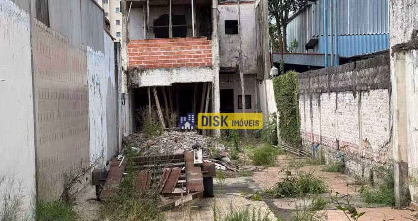 Terreno à venda, 231 m² por r$ 530.000 - vila gonçalves - são bernardo do campo/sp
