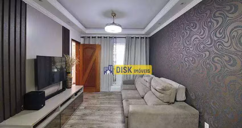 Sobrado com 3 dormitórios à venda, 126 m² por r$ 670.000 - nova petrópolis - são bernardo do campo/sp