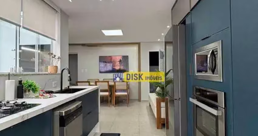 Cobertura com 2 dormitórios à venda, 82 m² por r$ 696.000 - jardim bela vista - santo andré/sp