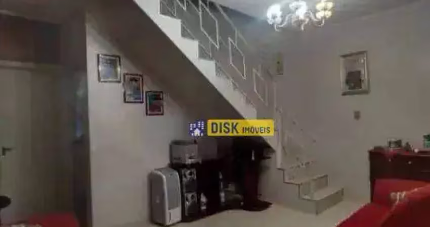 Sobrado à venda, 111 m² por r$ 390.000,00 - jardim brasilândia - são bernardo do campo/sp