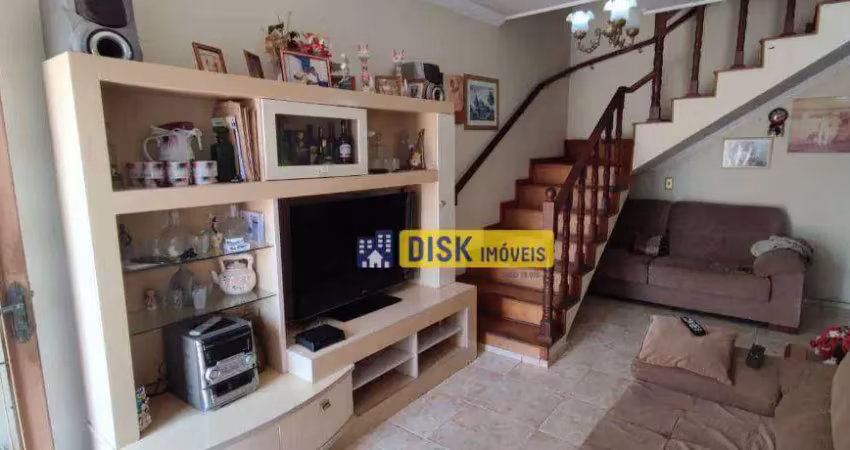 Sobrado com 4 dormitórios, 540 m² - venda por r$ 1.500.000 ou aluguel por r$ 4.320/mês - centro - são bernardo do campo/sp