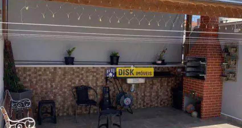 Cobertura com 2 dormitórios à venda, 120 m² por r$ 585.000,00 - campestre - santo andré/sp