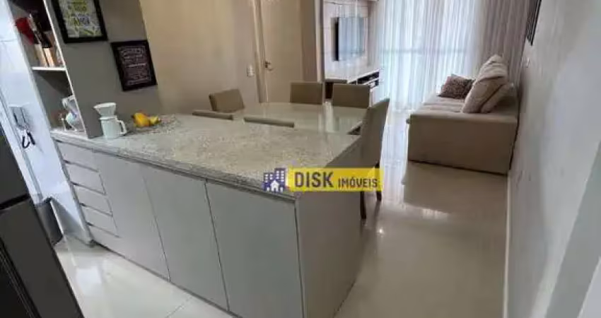 Apartamento com 2 dormitórios à venda, 58 m² por r$ 590.000 - vila gonçalves - são bernardo do campo/sp
