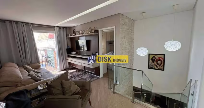 Cobertura com 4 dormitórios à venda, 153 m² por r$ 1.560.000,00 - centro - são bernardo do campo/sp