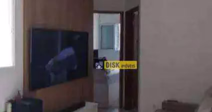 Cobertura com 2 dormitórios à venda, 80 m² por r$ 480.000 - vila scarpelli - santo andré/sp