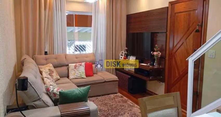 Sobrado com 2 dormitórios à venda, 122 m² por r$ 690.000,00 - assunção - são bernardo do campo/sp