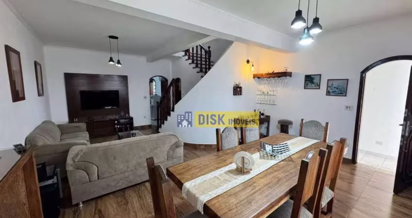 Sobrado com 3 dormitórios à venda, 193 m² por r$ 670.000,00 - assunção - são bernardo do campo/sp