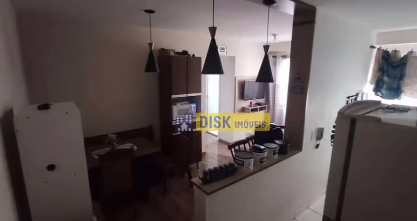 Apartamento com 2 dormitórios e lazer completo para alugar – 42 m² –  vila valparaíso, santo andré