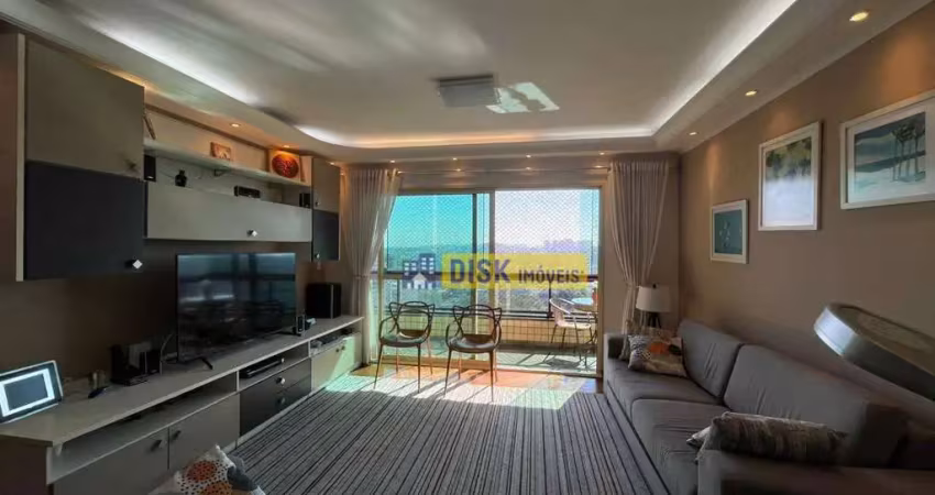 Apartamento com 3 dormitórios à venda, 186 m² por r$ 1.200.000,00 - vila caminho do mar - são bernardo do campo/sp