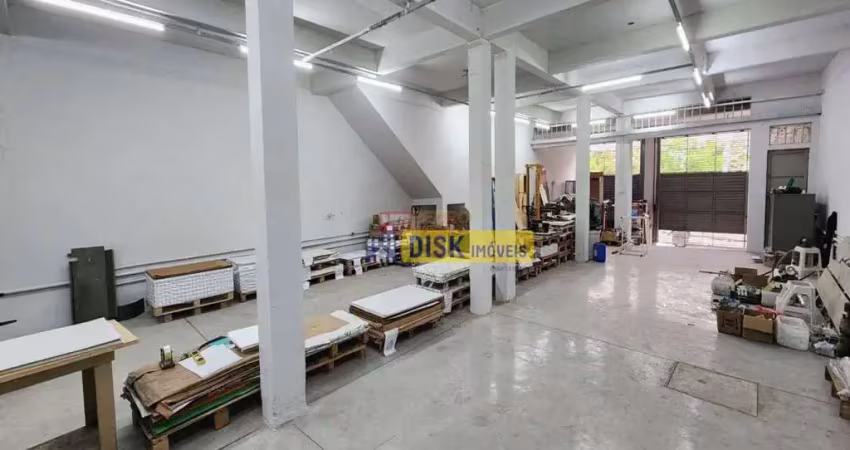 Galpão com 340m², mezanino e piso novo – rudge ramos – são bernardo do campo