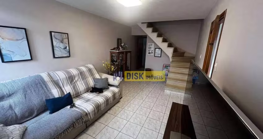 Sobrado com 3 dormitórios à venda, 110 m² por r$ 860.000,00 - assunção - são bernardo do campo/sp
