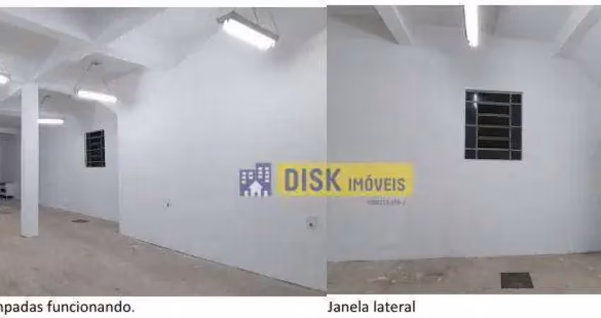 Salão para alugar, 100 m² por r$ 4.410,00/mês - baeta neves - são bernardo do campo/sp