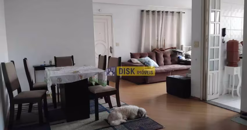 Amplo apartamento com 3 dormitórios e 2 vagas – jardim luzitânia, são bernardo do campo