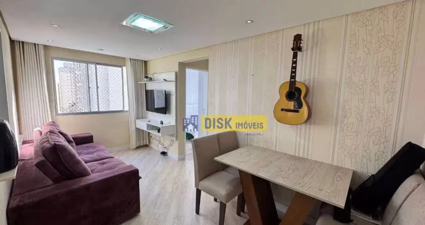Apartamento com 2 dormitórios para alugar, 60 m² por r$ 3.117,39/mês - planalto - são bernardo do campo/sp