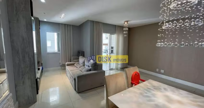 Apartamento com 3 dormitórios à venda, 90 m² por r$ 730.000 - planalto - são bernardo do campo/sp