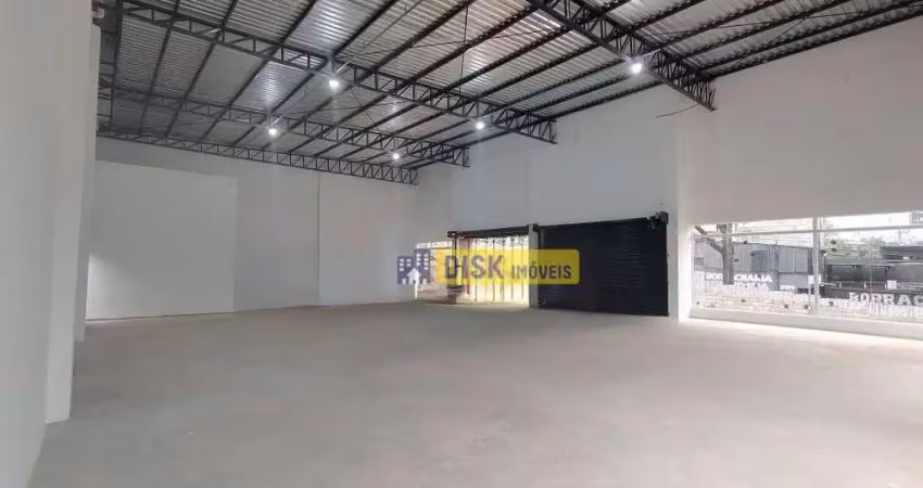 Salão para alugar, 396 m² por r$ 35.900/mês - vila scarpelli - santo andré/sp