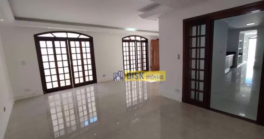 Sobrado com 3 dormitórios para alugar, 264 m² por r$ 7.160/mês - parque terra nova - são bernardo do campo/sp