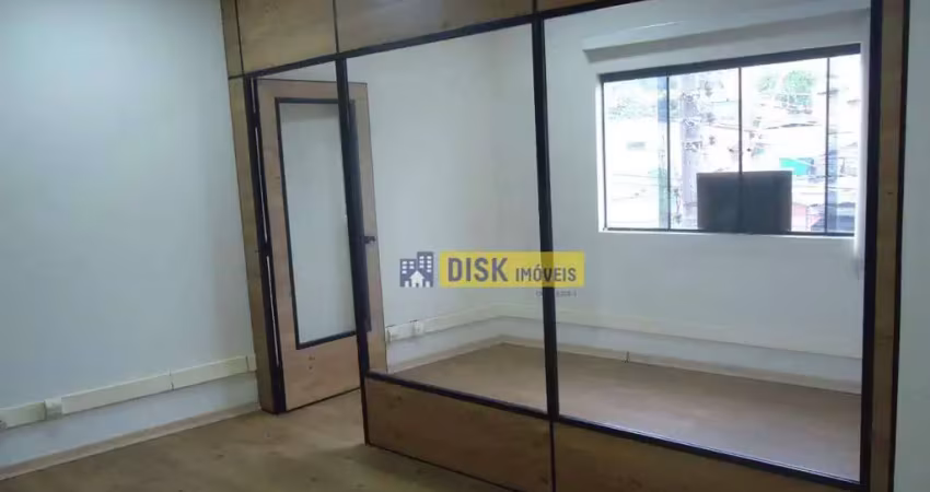 Sala para alugar, 22 m² por r$ 1.415,00/mês - baeta neves - são bernardo do campo/sp