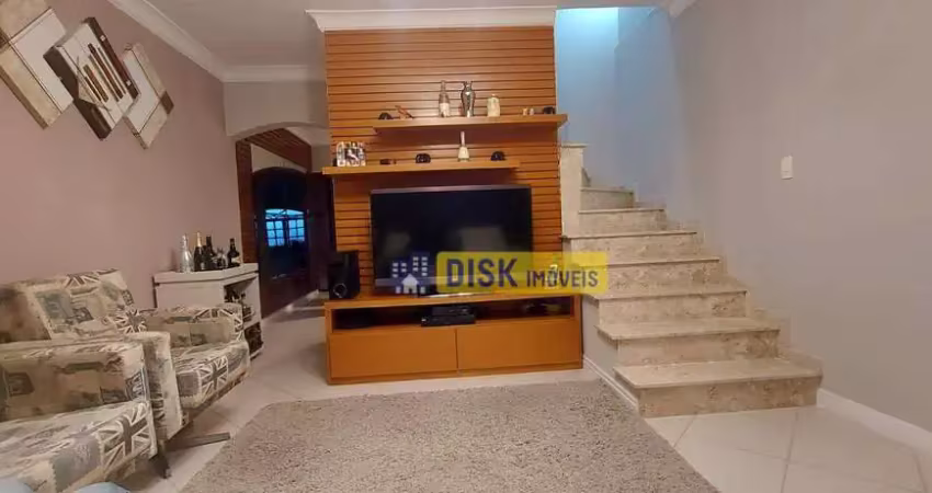 Sobrado com 3 dormitórios para alugar, 210 m² por r$ 4.690/mês - parque terra nova ii - são bernardo do campo/sp