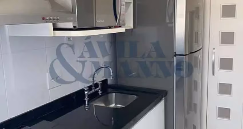 Apartamento com : sala para 02 ambientes varanda 02 quartos