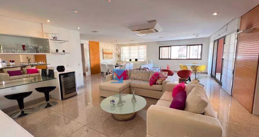 Apartamento com 4 dormitórios à venda, 297 m² por r$ 2.500.000 - meireles - fortaleza/ce