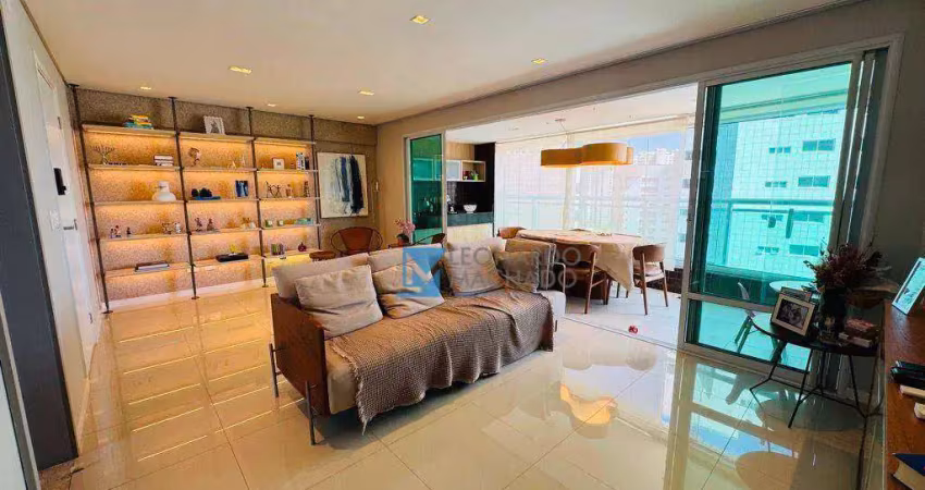 Apartamento com 3 dormitórios à venda, 138 m² por r$ 1.700.000,00 - guararapes - fortaleza/ce