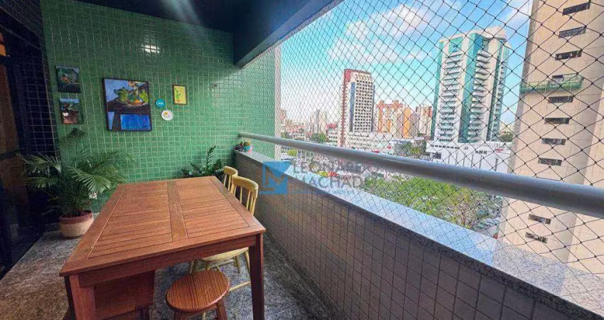 Apartamento com 4 dormitórios à venda, 161 m² por r$ 1.100.000,00 - aldeota - fortaleza/ce
