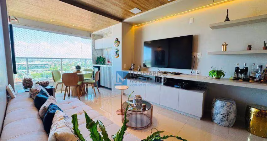 Apartamento com 3 dormitórios à venda, 110 m² por R$ 1.190.000 - Guararapes - Fortaleza/CE