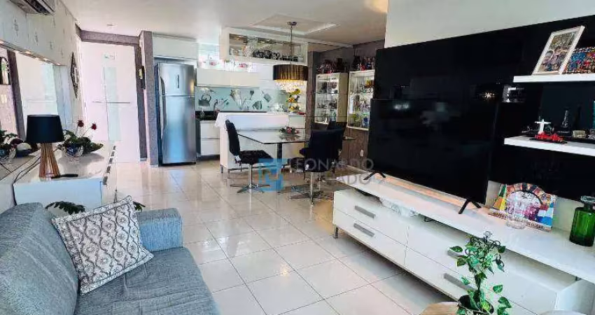 Apartamento com 3 dormitórios à venda, 79 m² por R$ 780.000 - Guararapes - Fortaleza/CE