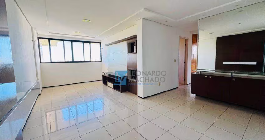 Apartamento com 3 dormitórios à venda, 90 m² por r$ 550.000 - cocó - fortaleza/ce