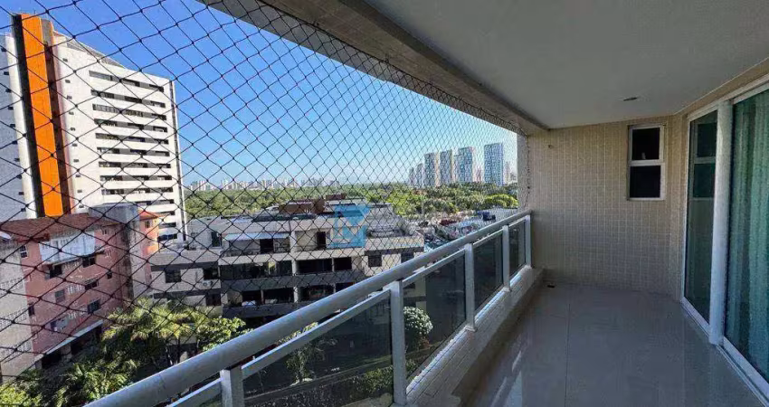 Apartamento com 4 dormitórios à venda, 217 m² por r$ 2.300 - cocó - fortaleza/ce