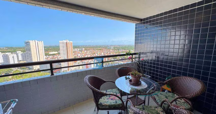 Apartamento com 3 dormitórios à venda, 117 m² por r$ 990.000,00 - cocó - fortaleza/ce