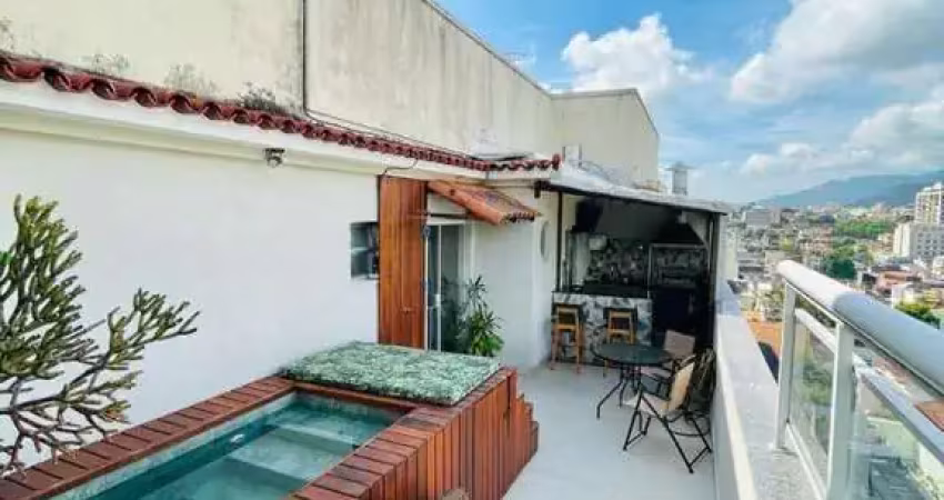 Cobertura à venda em rio de janeiro, engenho de dentro, com 3 quartos, com 142 m²