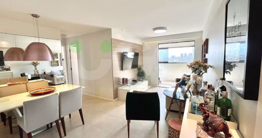 Apartamento andar alto, vista livre e 2 vagas no Central Park Clube