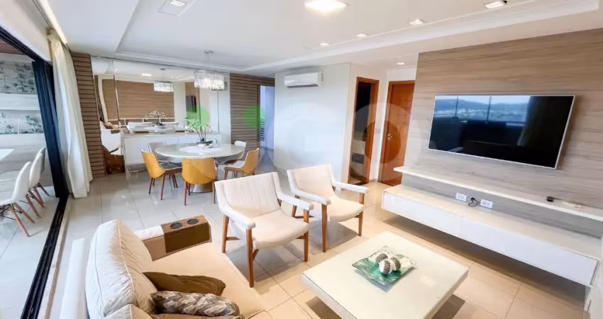 Andar alto, vista belíssima, super ventilado e mobiliado !