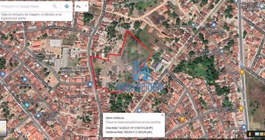 Terreno à venda, 14000 m² por R$ 1.300.000,00 - Centro - Macaíba/RN